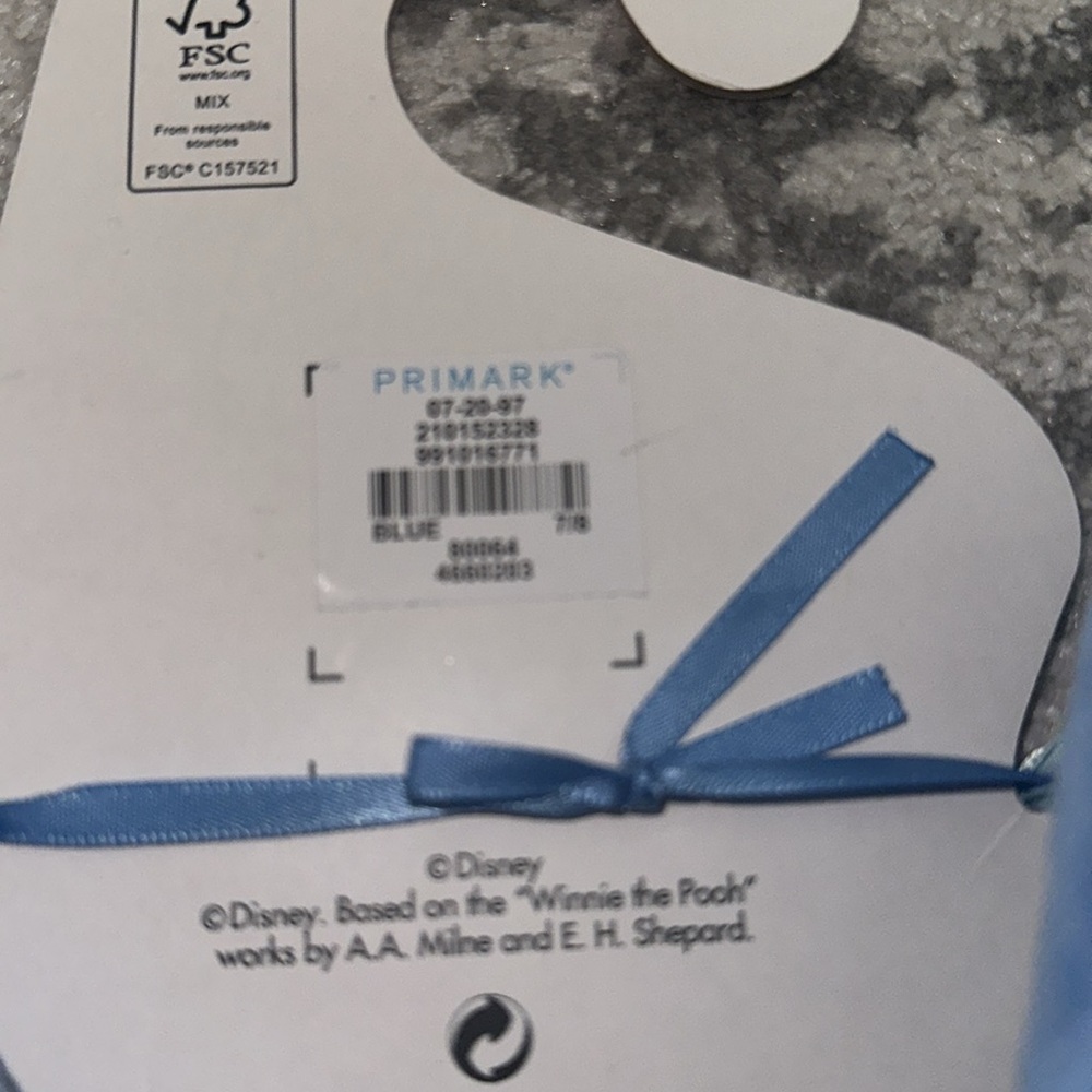Disney at primark stitch slip on plush bed time slippers - Picture 5 of 8